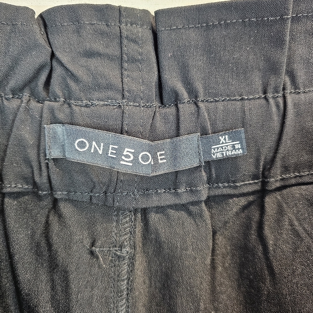 NEW! One 5 One The VIP High Rise Shorts Black Sz XL Stretchy Comfort Nylon - Picture 12 of 14